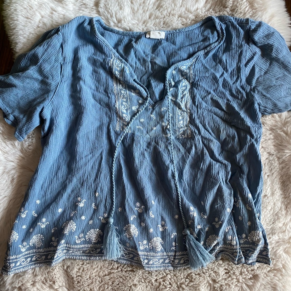 4/$25 Garage crop top